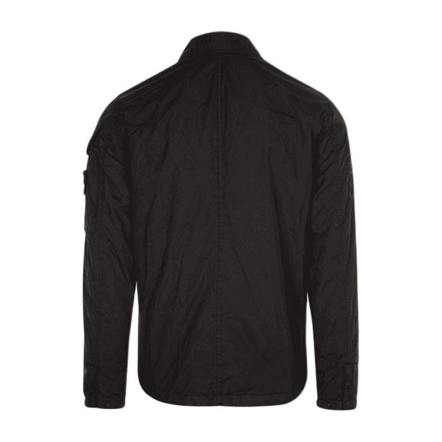 Stone Island FW22 Nylon Shirt Jacket Black