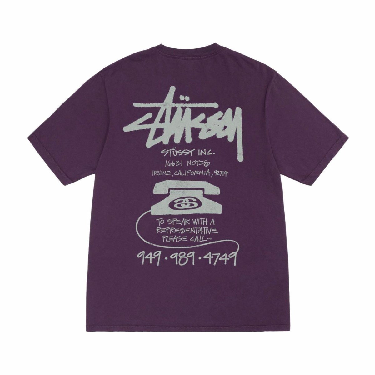 Stussy FW23 Old Phone Tee