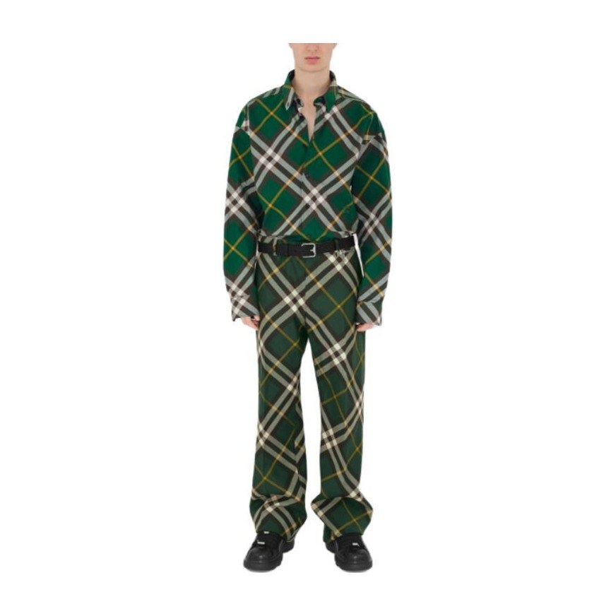 Burberry Check Long Sleeve Shirt