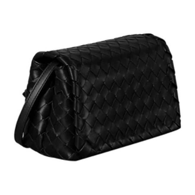 Bottega Veneta Small Messenger Bag Black