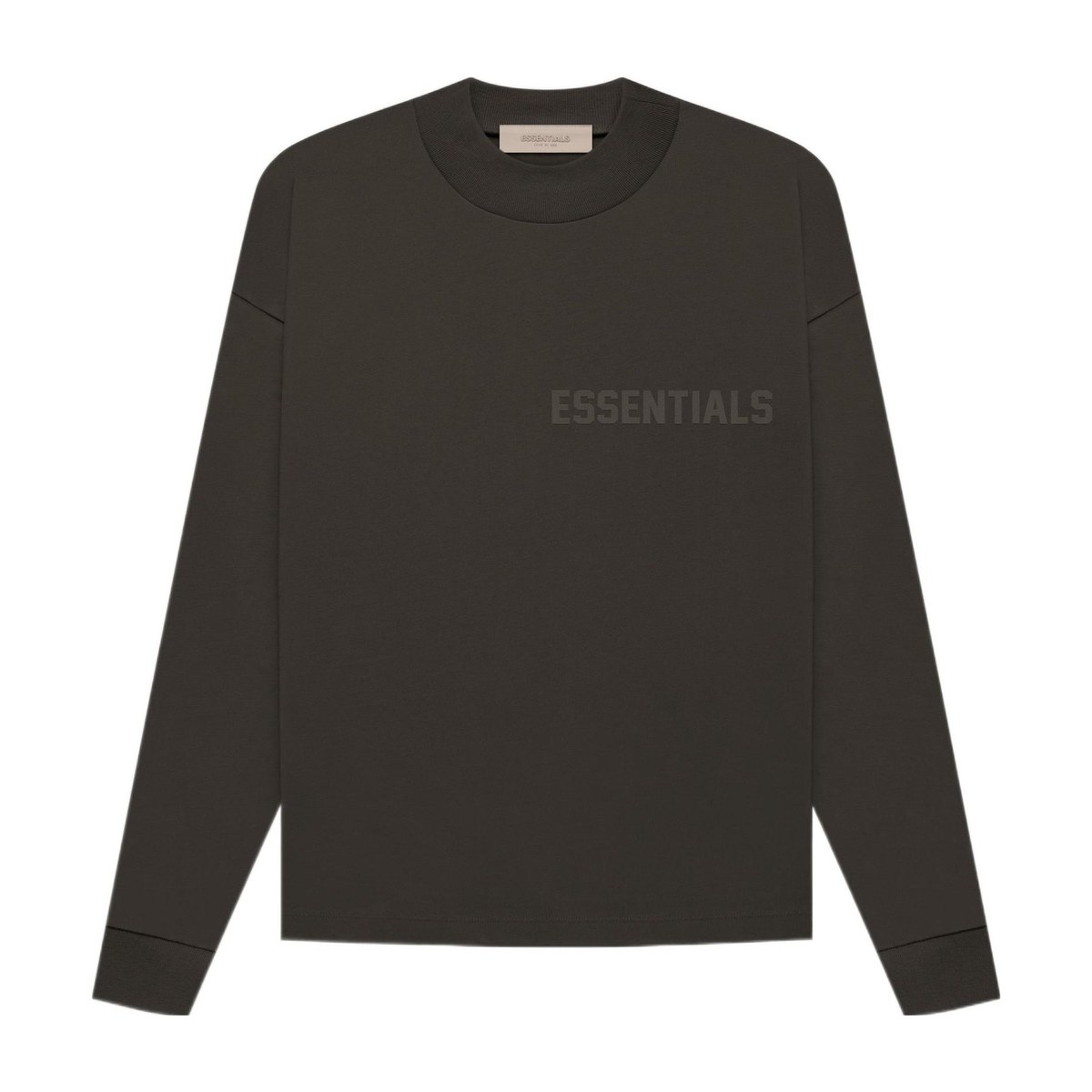 Fear of God Essentials Ls Tee Off Black