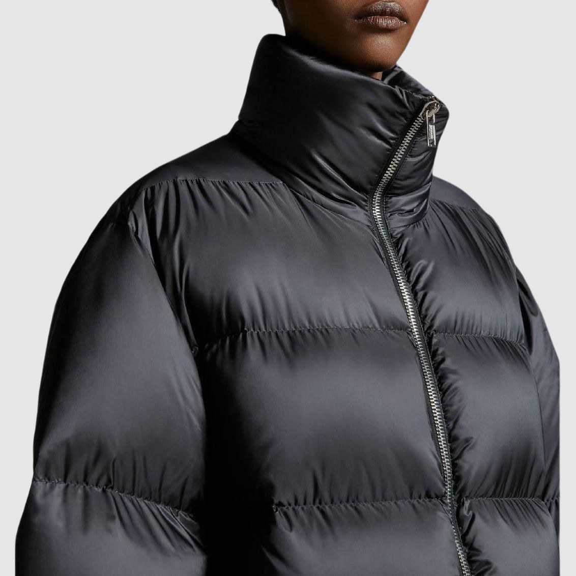 Moncler x Rick Owens Black Long Down Coat