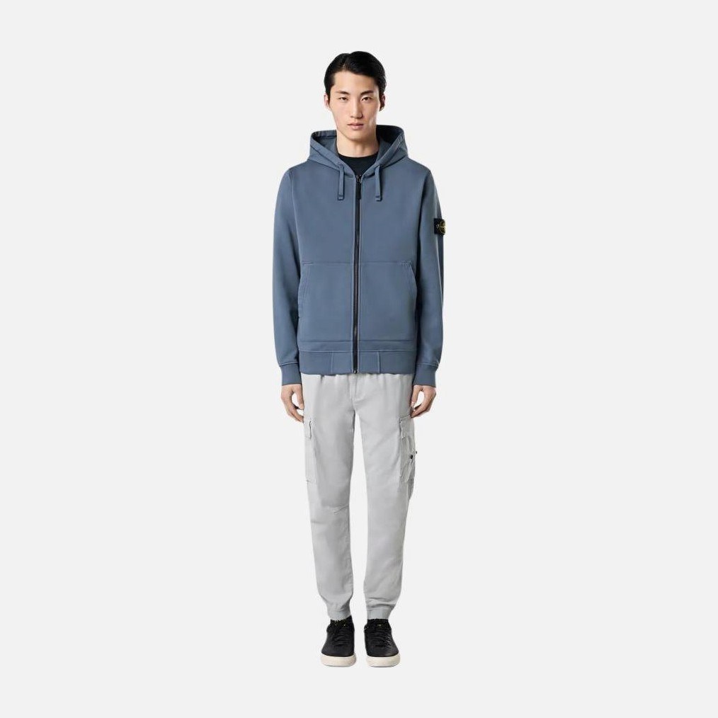 Stone Island SS25 Air Force Blue Hoodie
