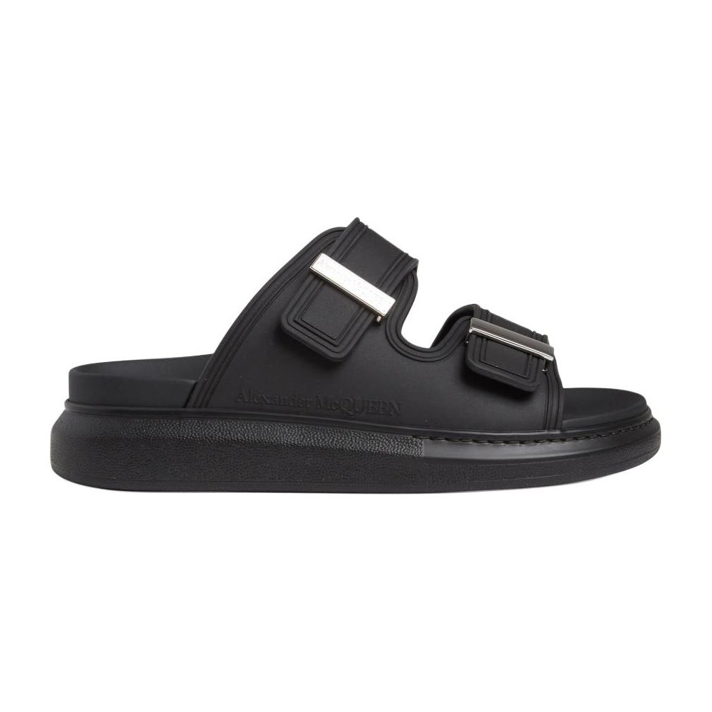 Alexander McQueen Hybrid Slides Black