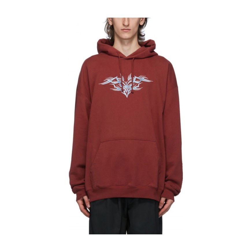Vetements Hoodie Burgundy