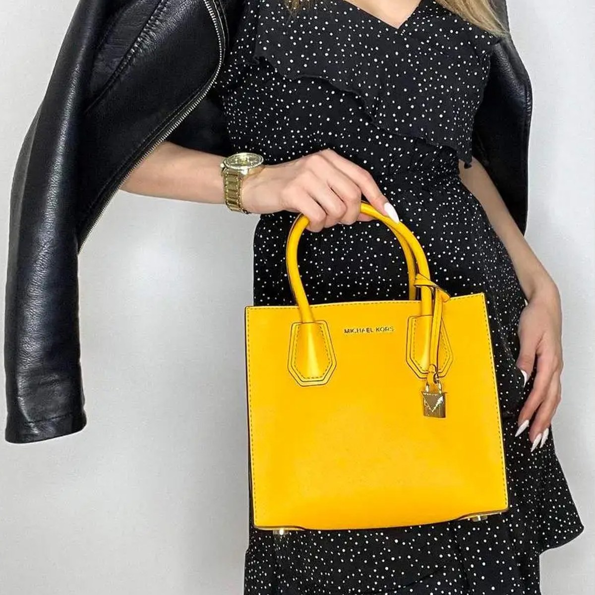 Michael Kors Mercer Lemon Yellow