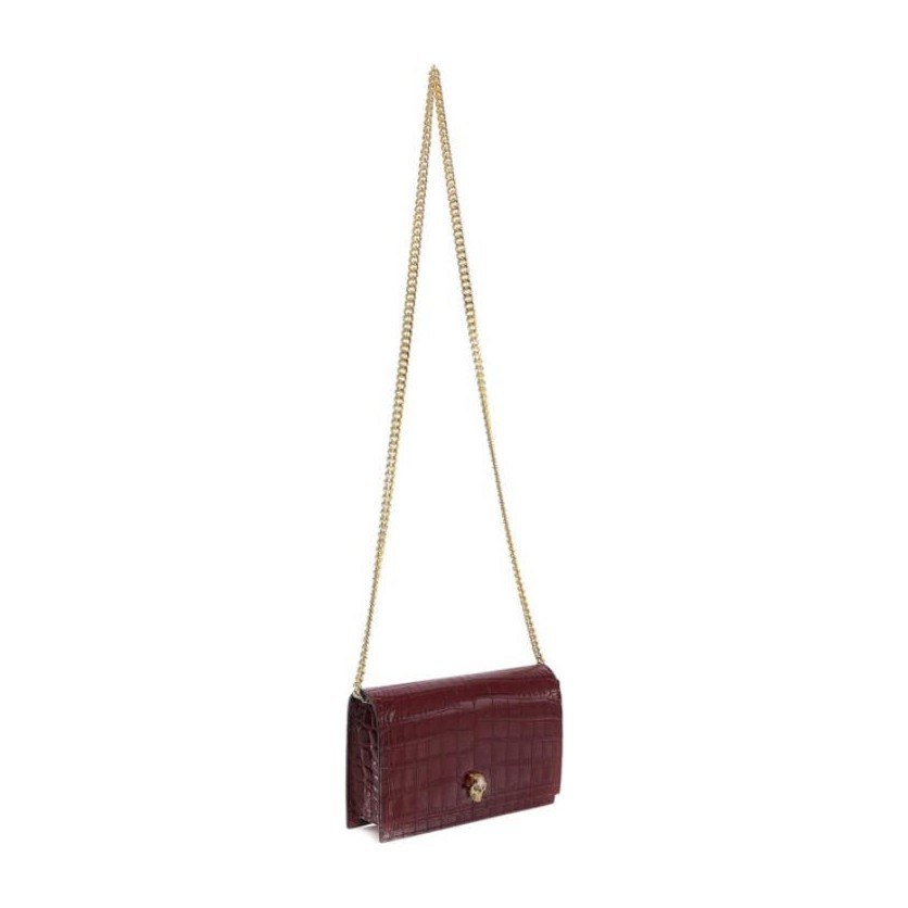Alexander McQueen Chain Shoulder Bag Red