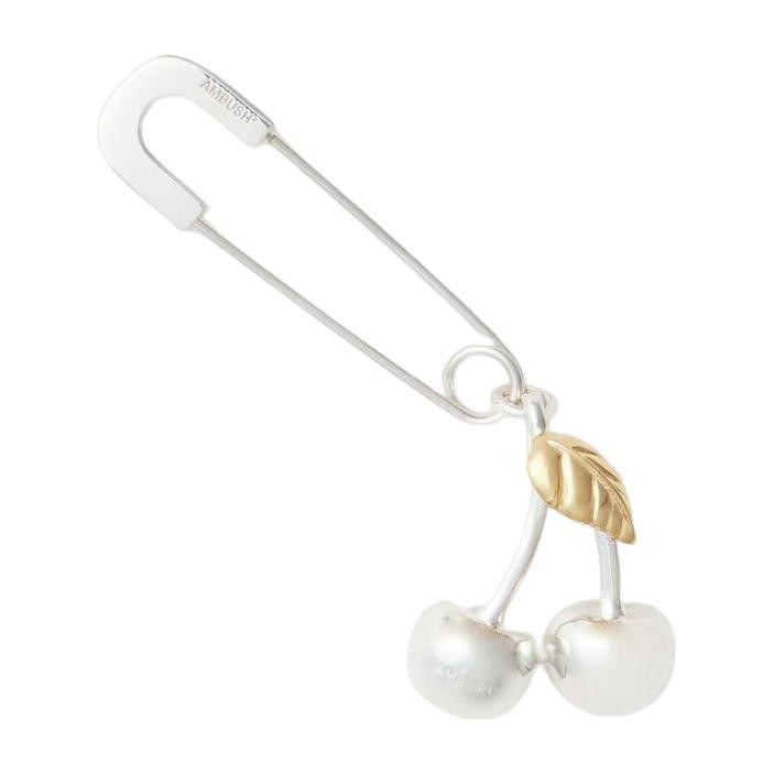 AMBUSH Cherry Pin Brass Earrings