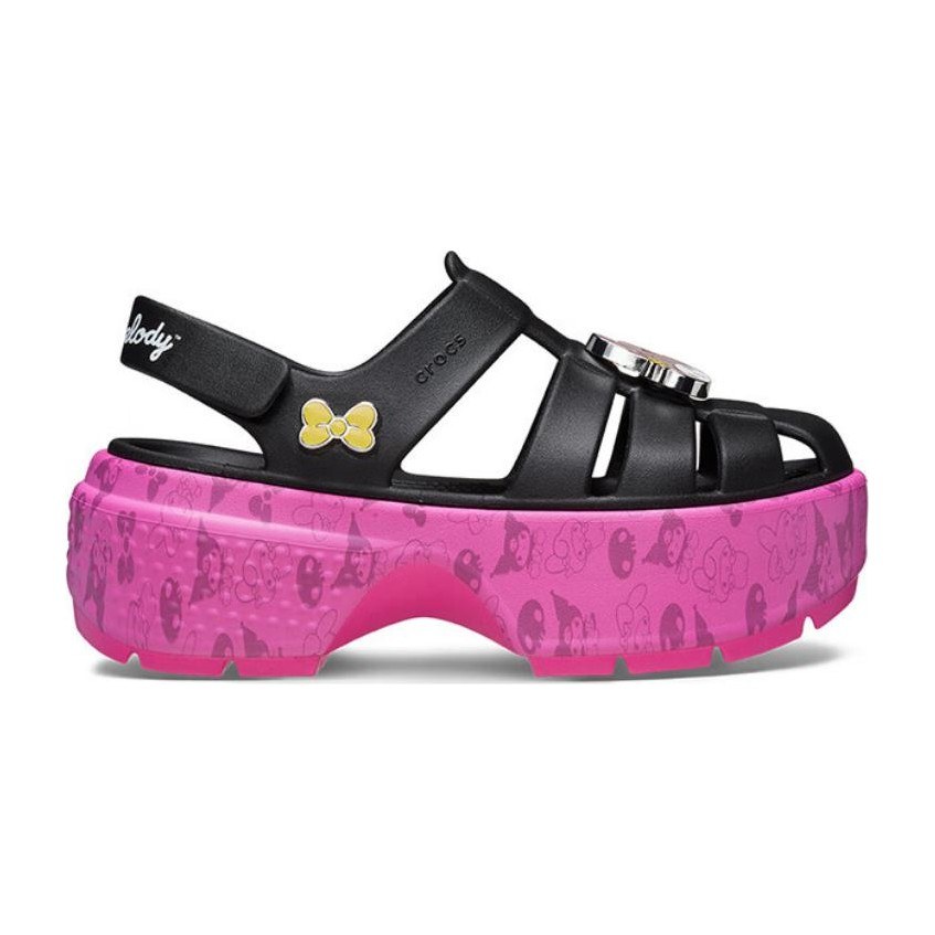 Crocs Roman Sandals Black