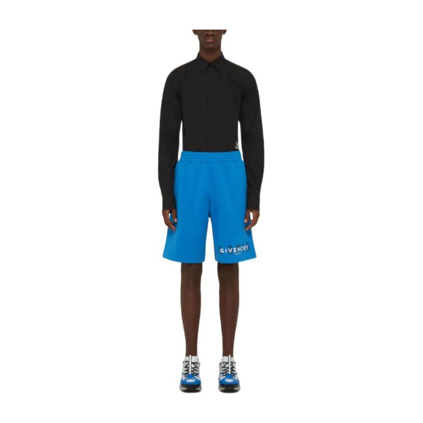 Givenchy SS22 Bermuda Shorts Blue