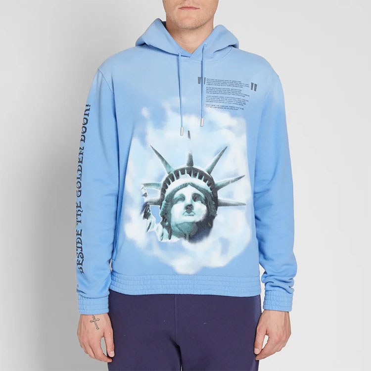 OFF-WHITE Statue of Liberty Blue
