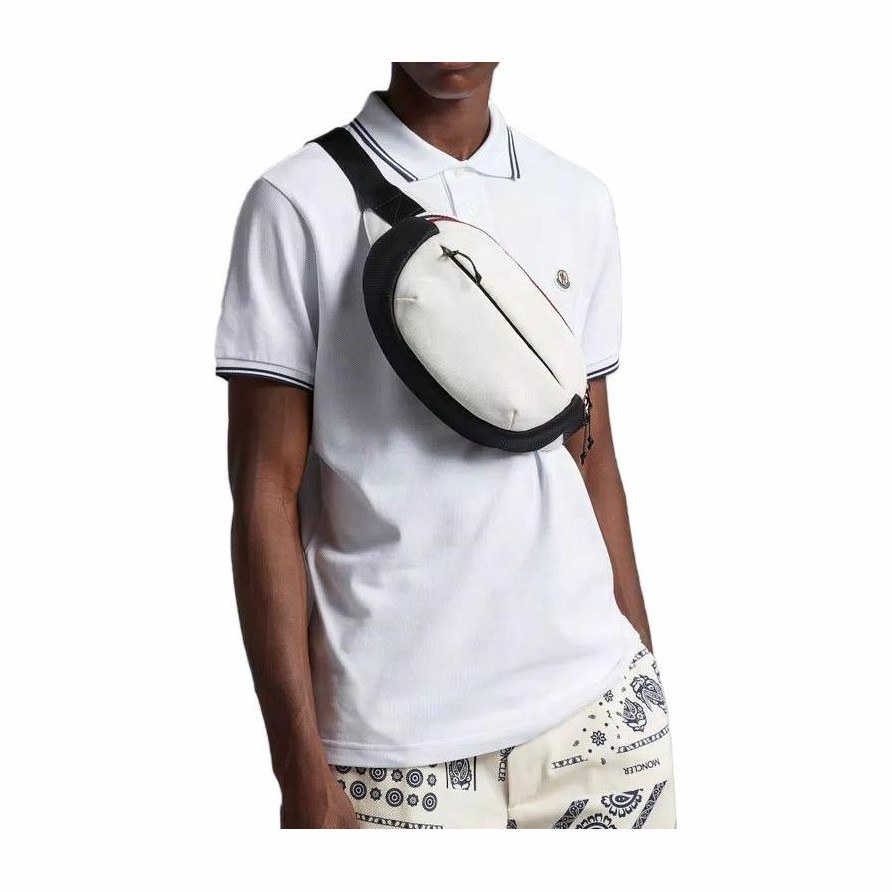 Moncler Logo Patch Polo Shirt