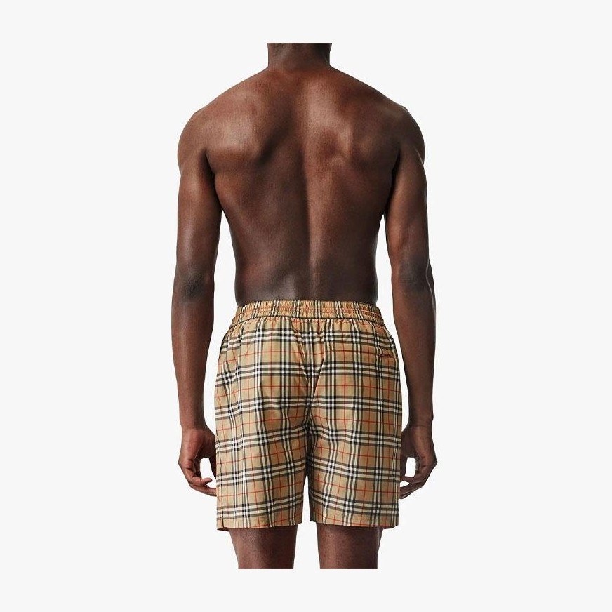 Burberry Classic Check Drawstring Shorts