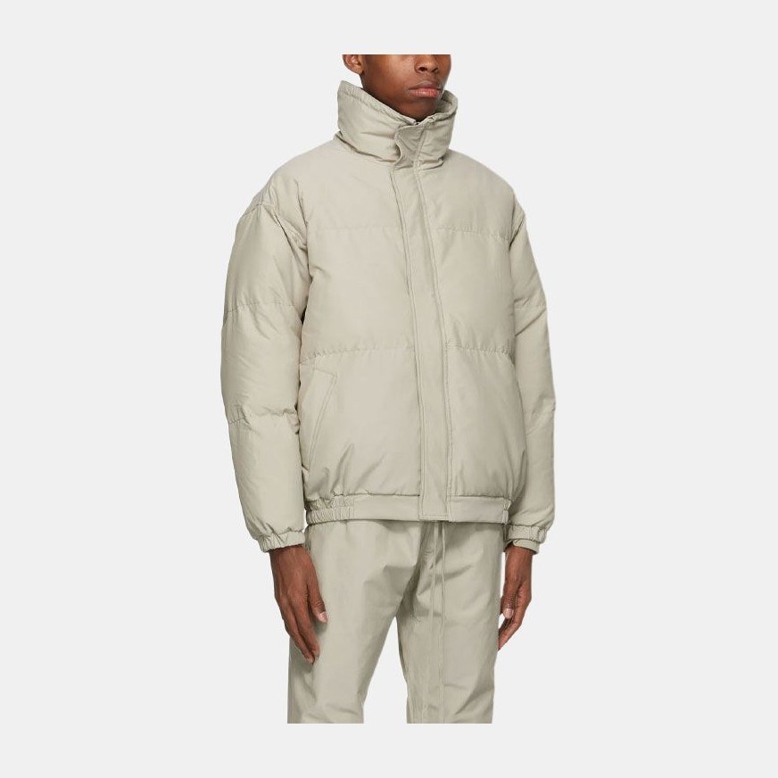 Fear of God Essentials Puffer Jacket Olive