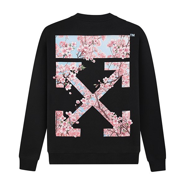 OFF-WHITE Embroidered Pullover Sweatshirt