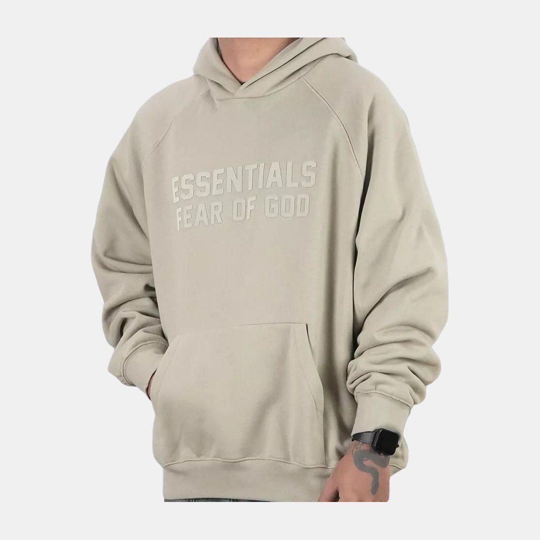 Fear of God Essentials Hoodie Seal Grey