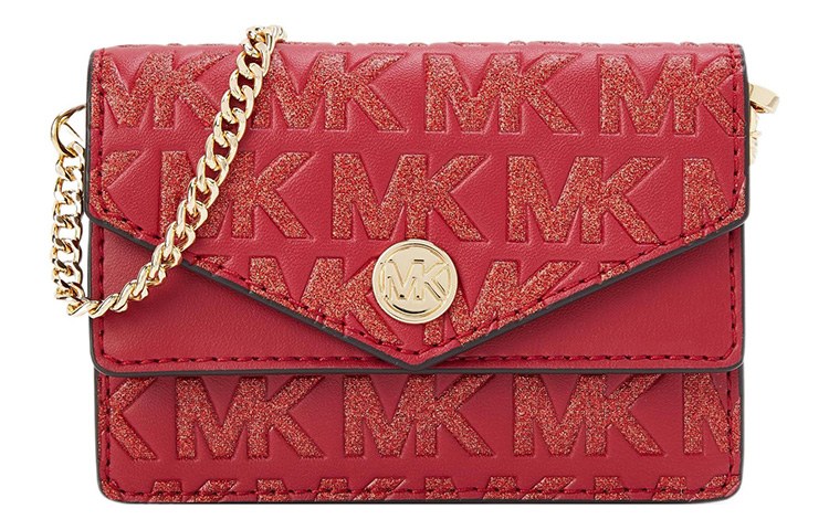 Michael Kors Envelope Crossbody Bag Red