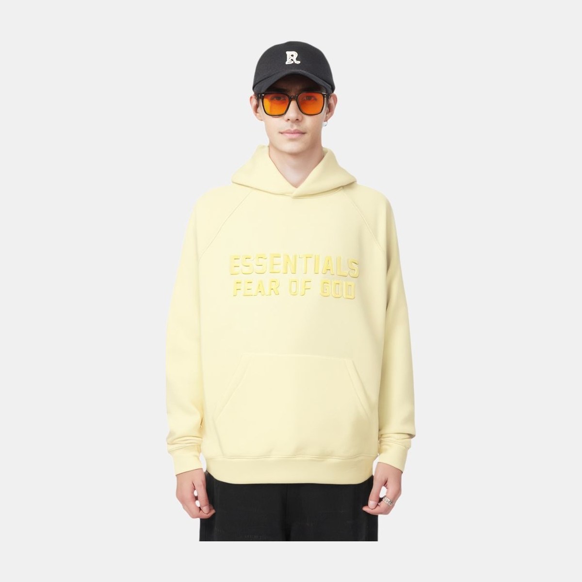 Fear of God Essentials FW22 Hoodie Canary
