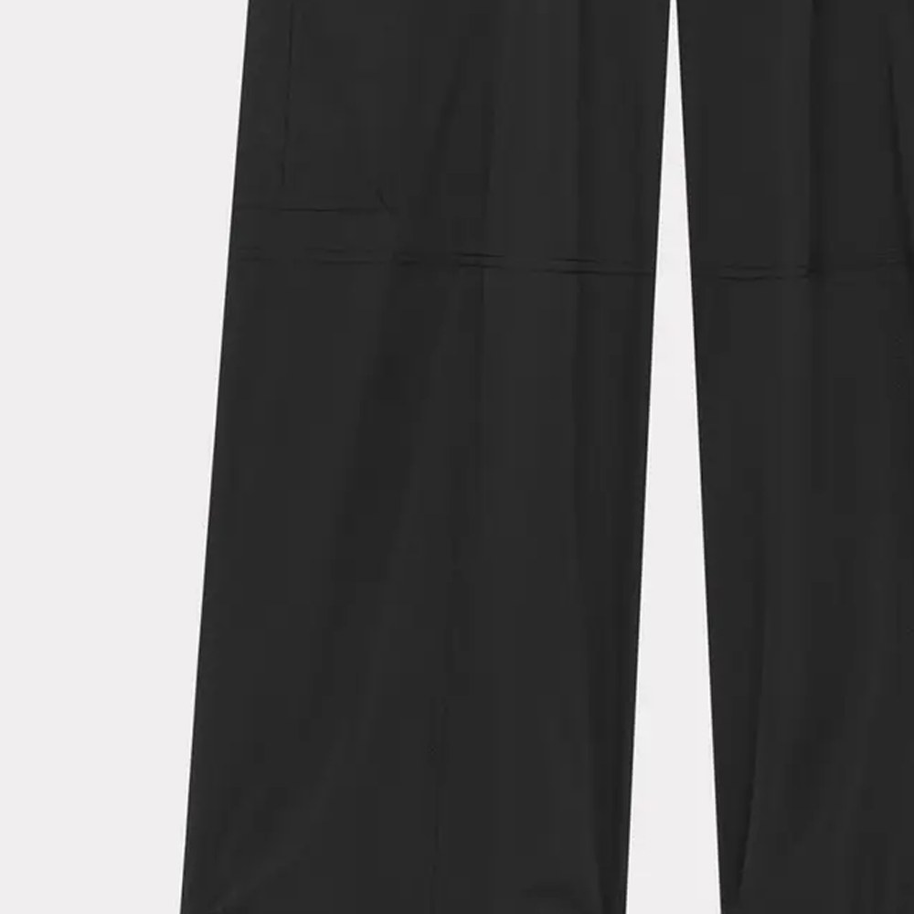 KENZO SS24 Sakura Elastic Straight Pants Black