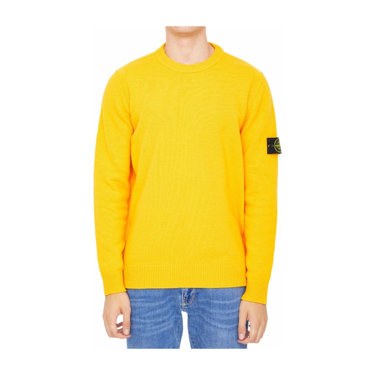 Stone Island Sweater Yellow