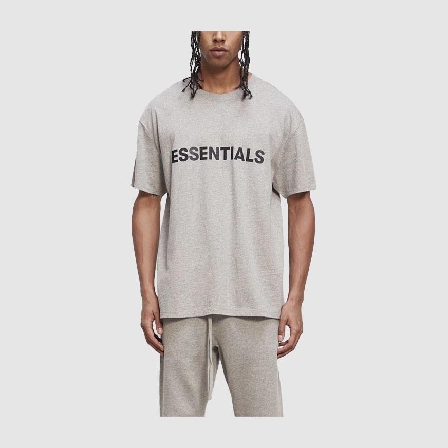 Fear of God Essentials FW20 T-Shirt Heather Oat