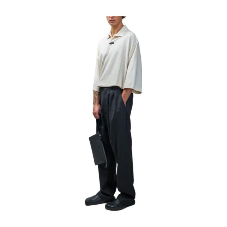 Fear of God Essentials Pique Polo Ivory