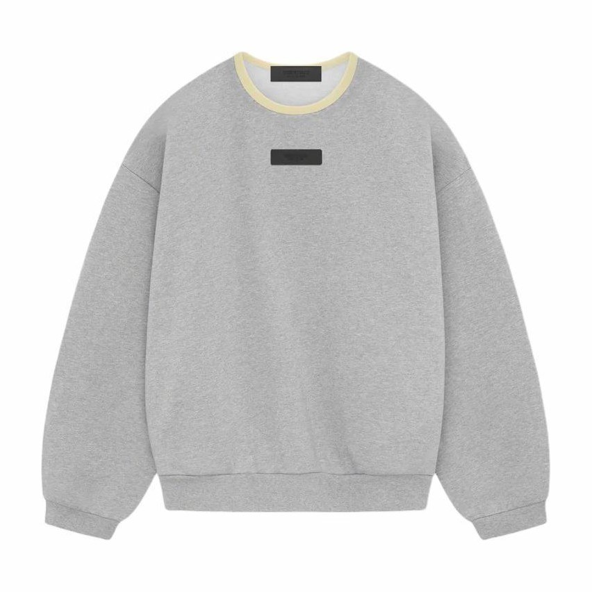 Fear of God Essentials SS24 Crewneck Sweatshirt Light Heather Grey
