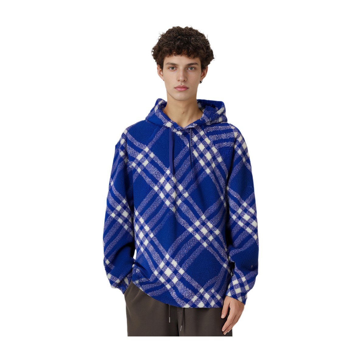 Burberry FW23 Check Hoodie