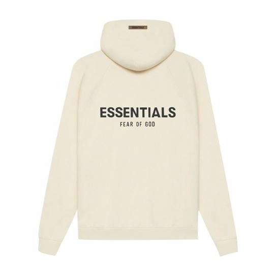 Fear of God Essentials Cream Hoodie