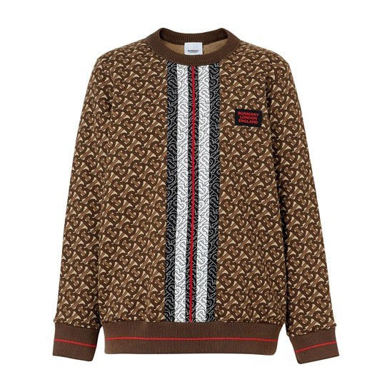 Burberry TB Monogram Sweatshirt Brown