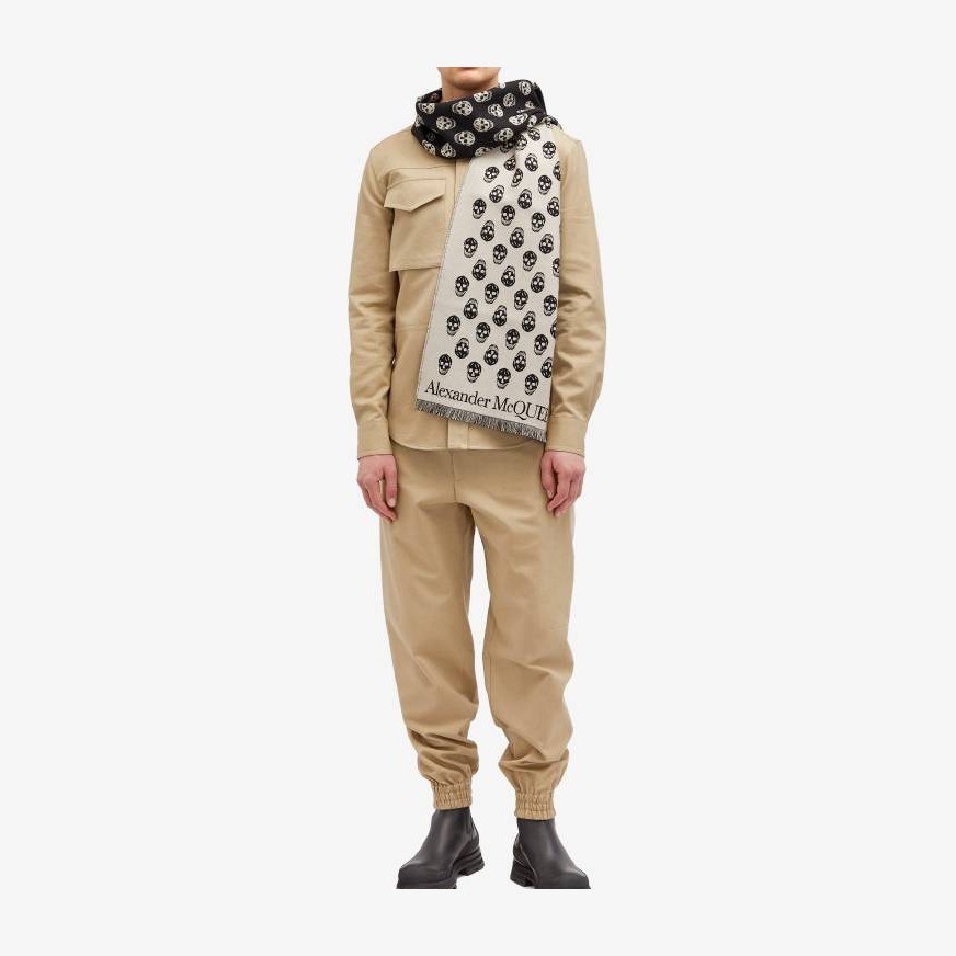 Alexander McQueen Skull Scarf