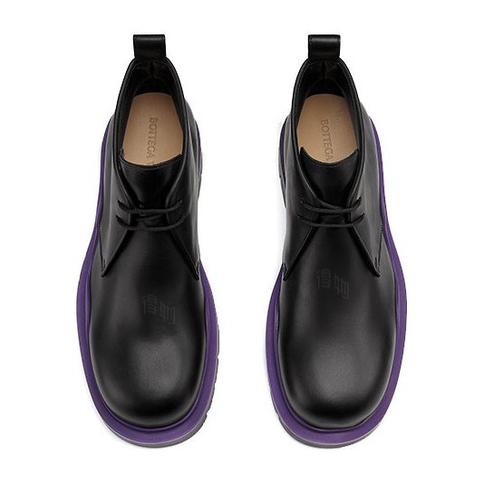 Bottega Veneta BV Tire Black Purple