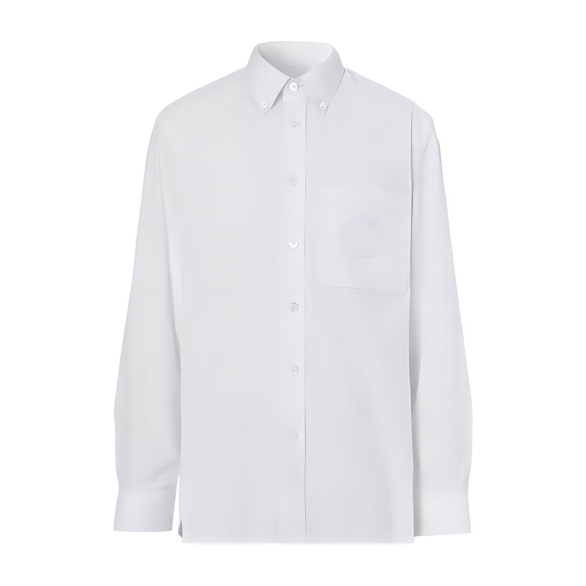 Burberry FW22 Oak Leaf Badge Shirt White