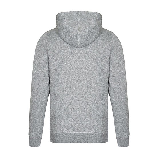 Burberry Logo Print Hoodie Light Grey