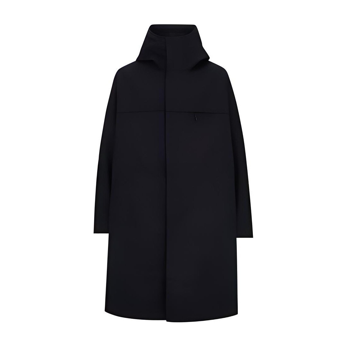 Y-3 Hooded Coat Black