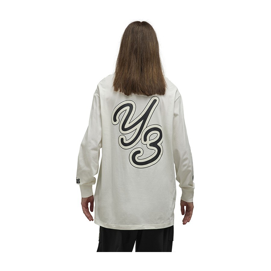 Y-3 Logo Print T-Shirt White