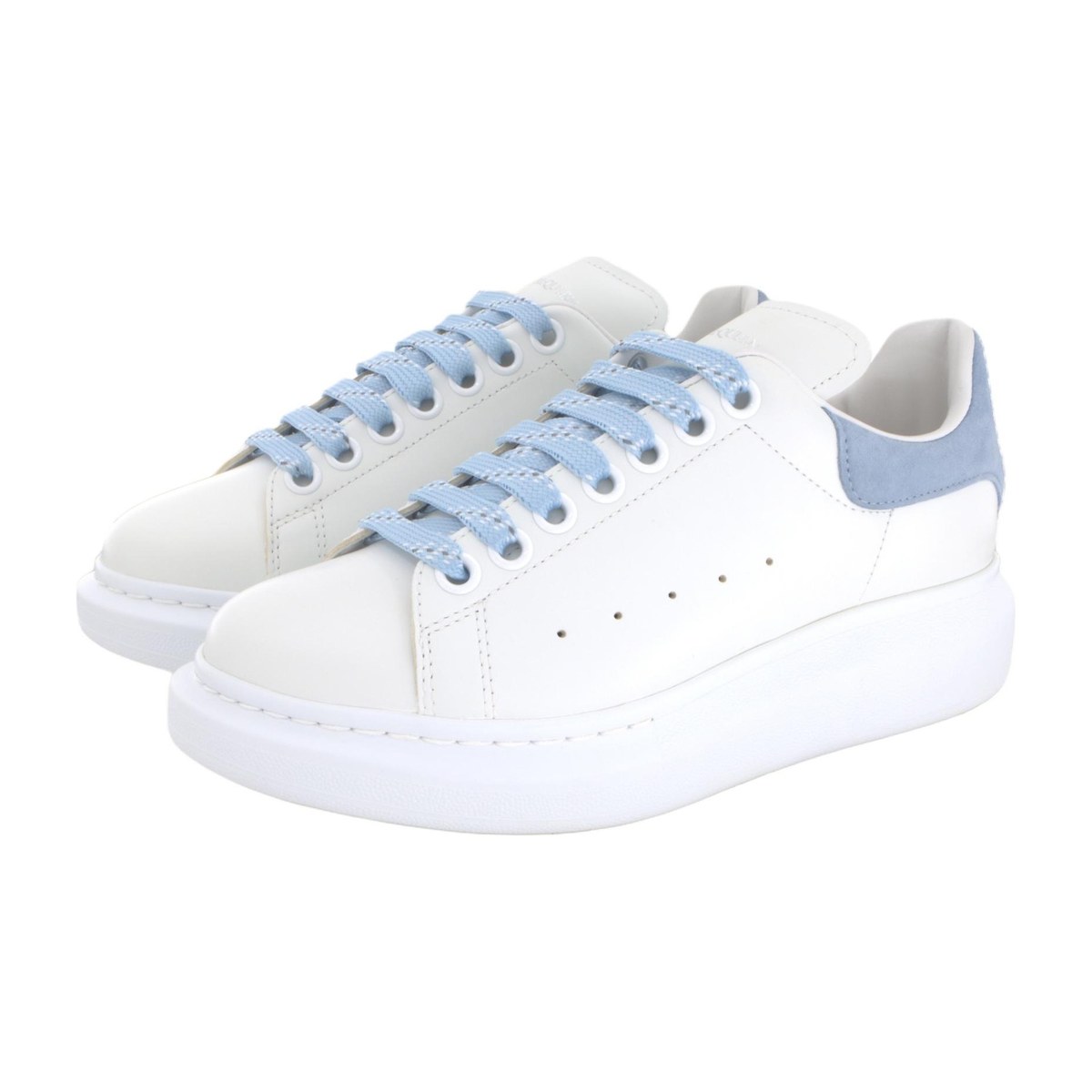 Alexander McQueen Oversized White Blue