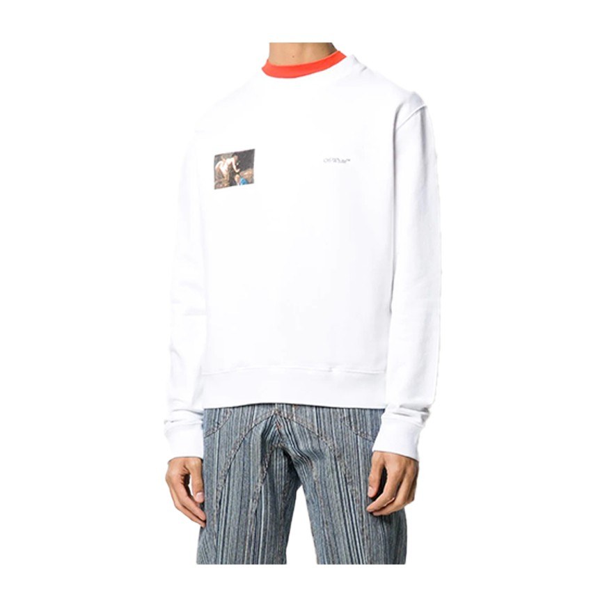 OFF-WHITE Caravaggio Pullover White
