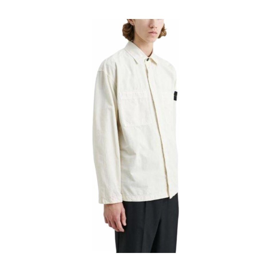 Stone Island Long Sleeve Shirt White