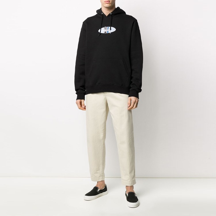 Stussy 2 Bar Hoodle Logo Hoodie