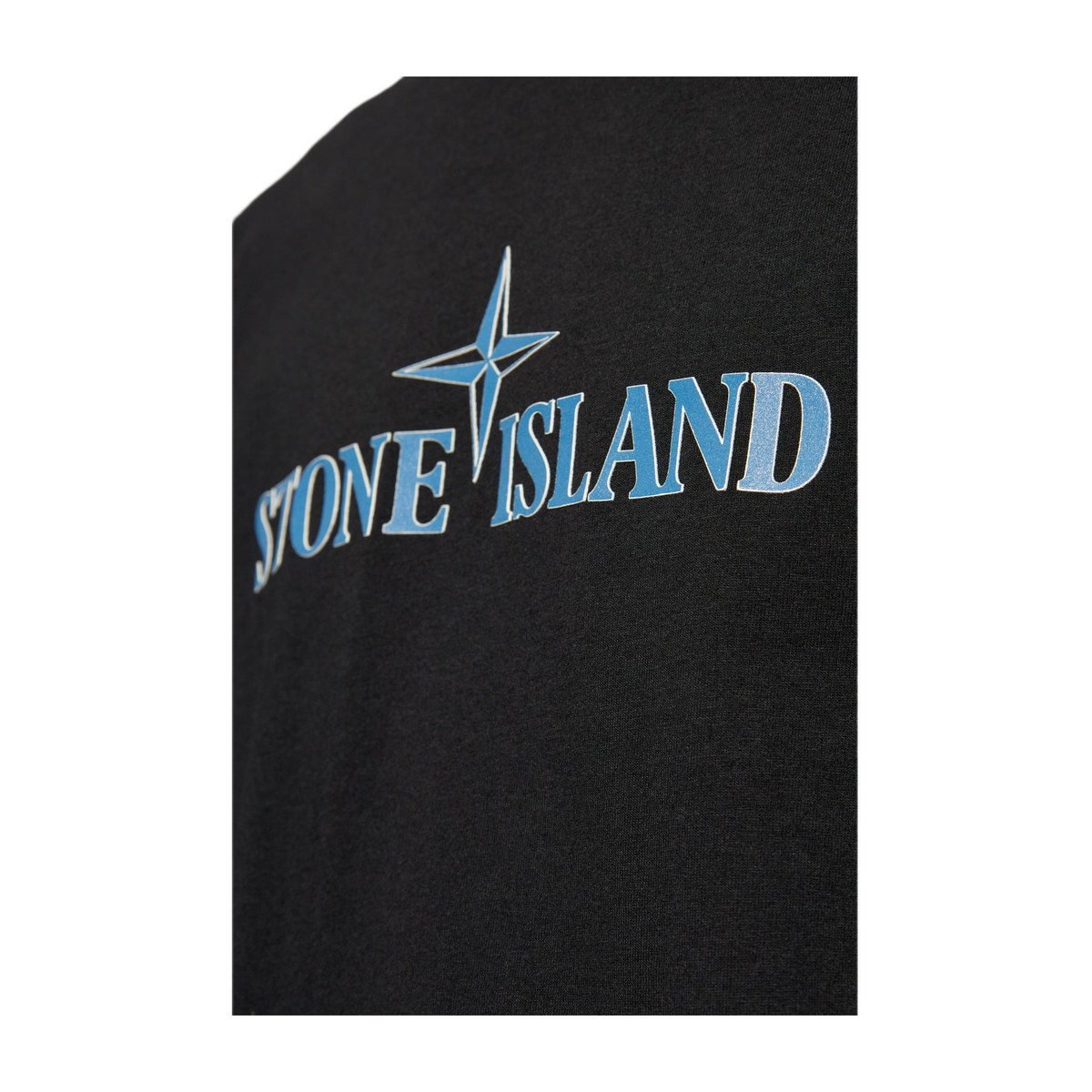 Stone Island Logo T-Shirt Black