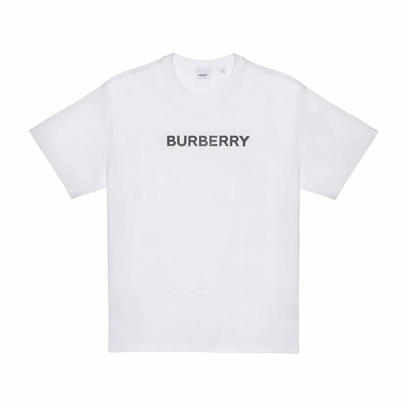Burberry Logo Print T-Shirt White