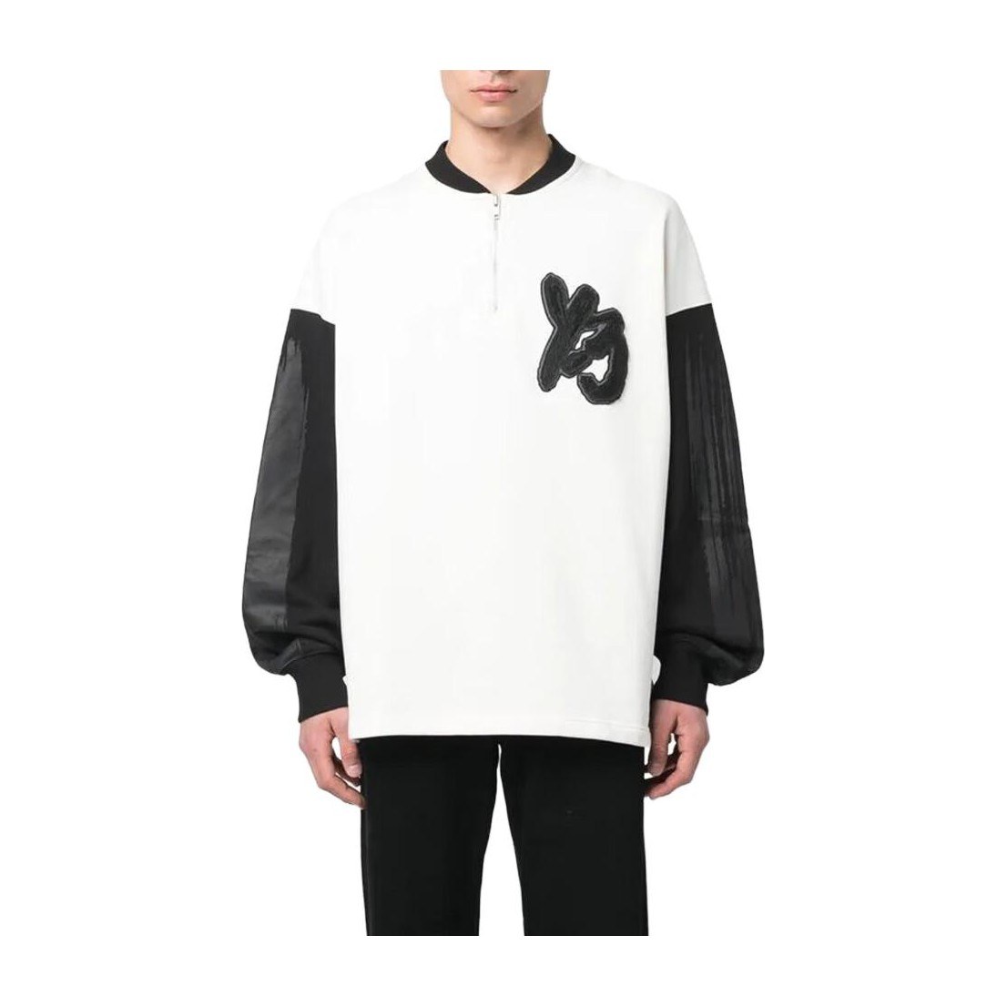 Y-3 Gfx Log Ft Crew White