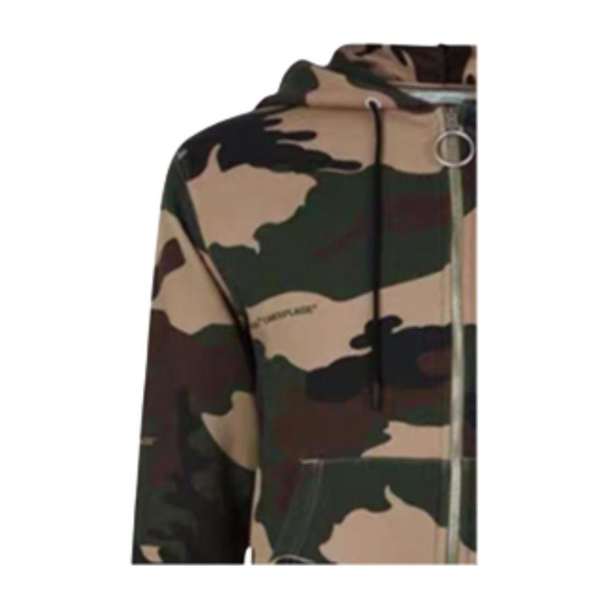OFF-WHITE Camouflage Zip Jacket