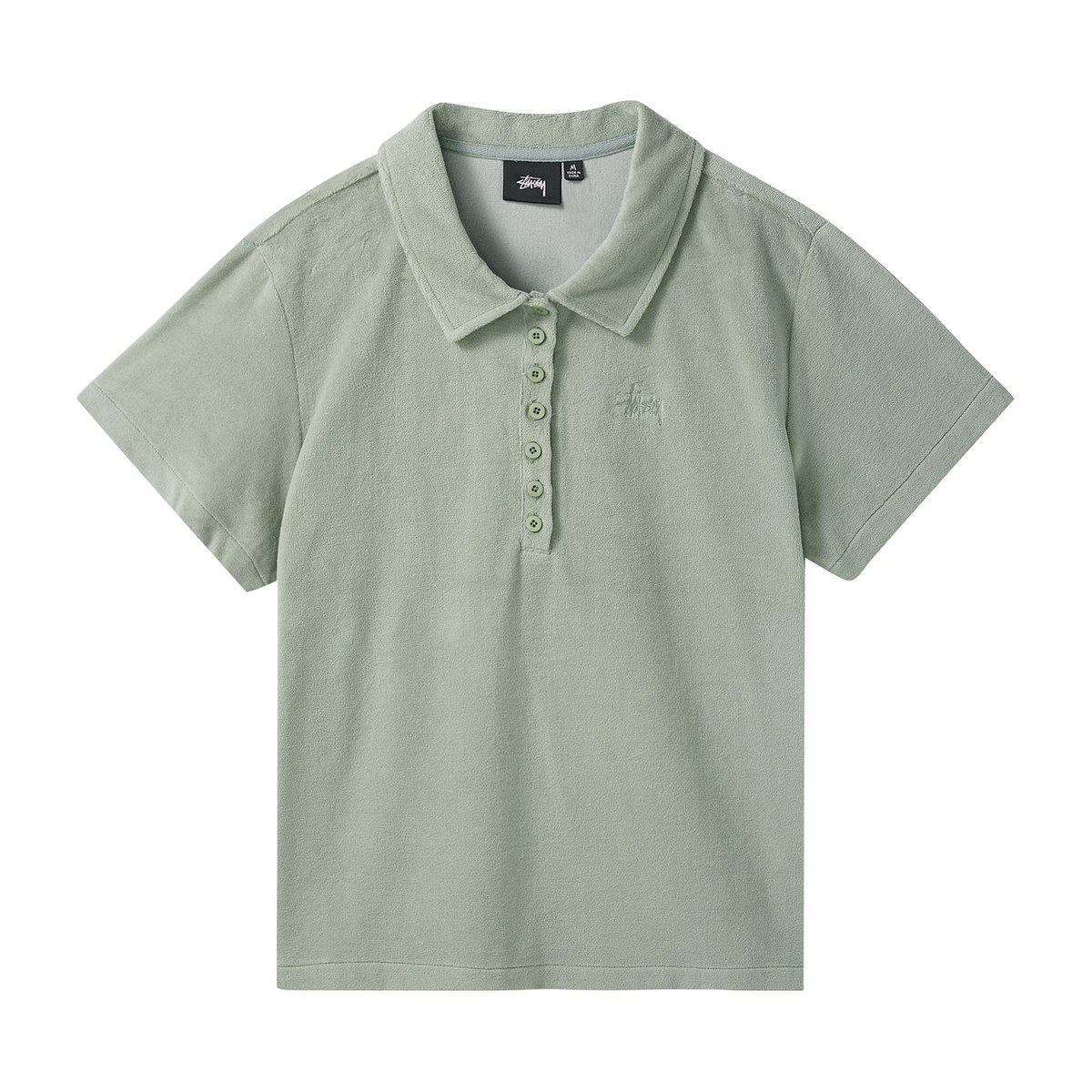 Stussy Polo Shirt Grey