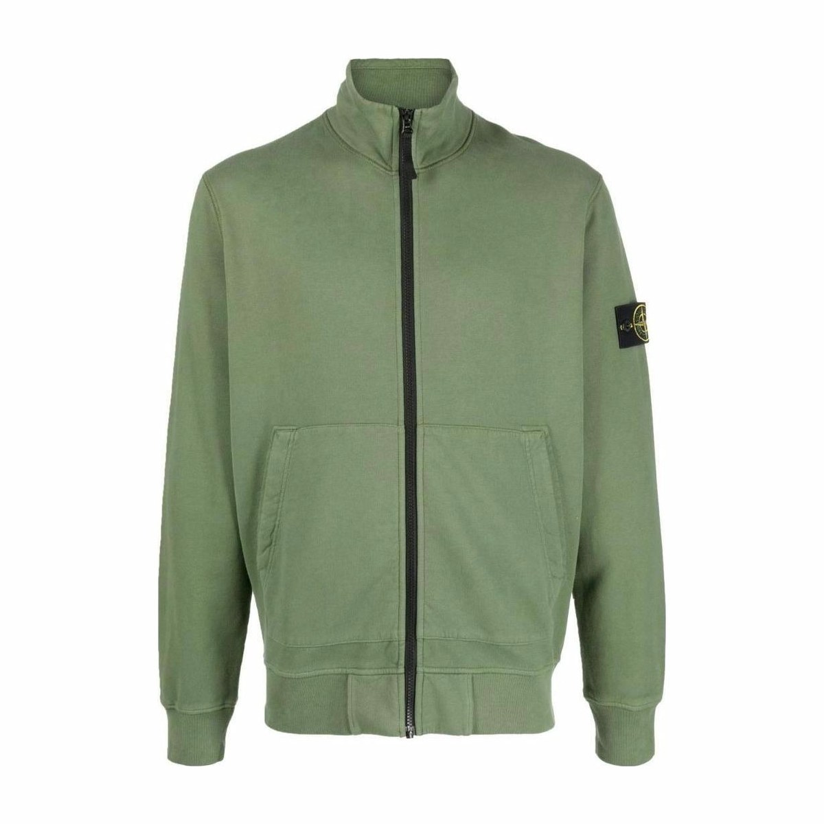 Stone Island FW22 Green High Neck Sweatshirt