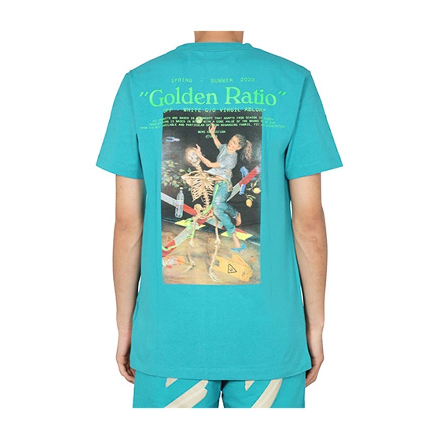 OFF-WHITE SS20 Blue T-Shirt