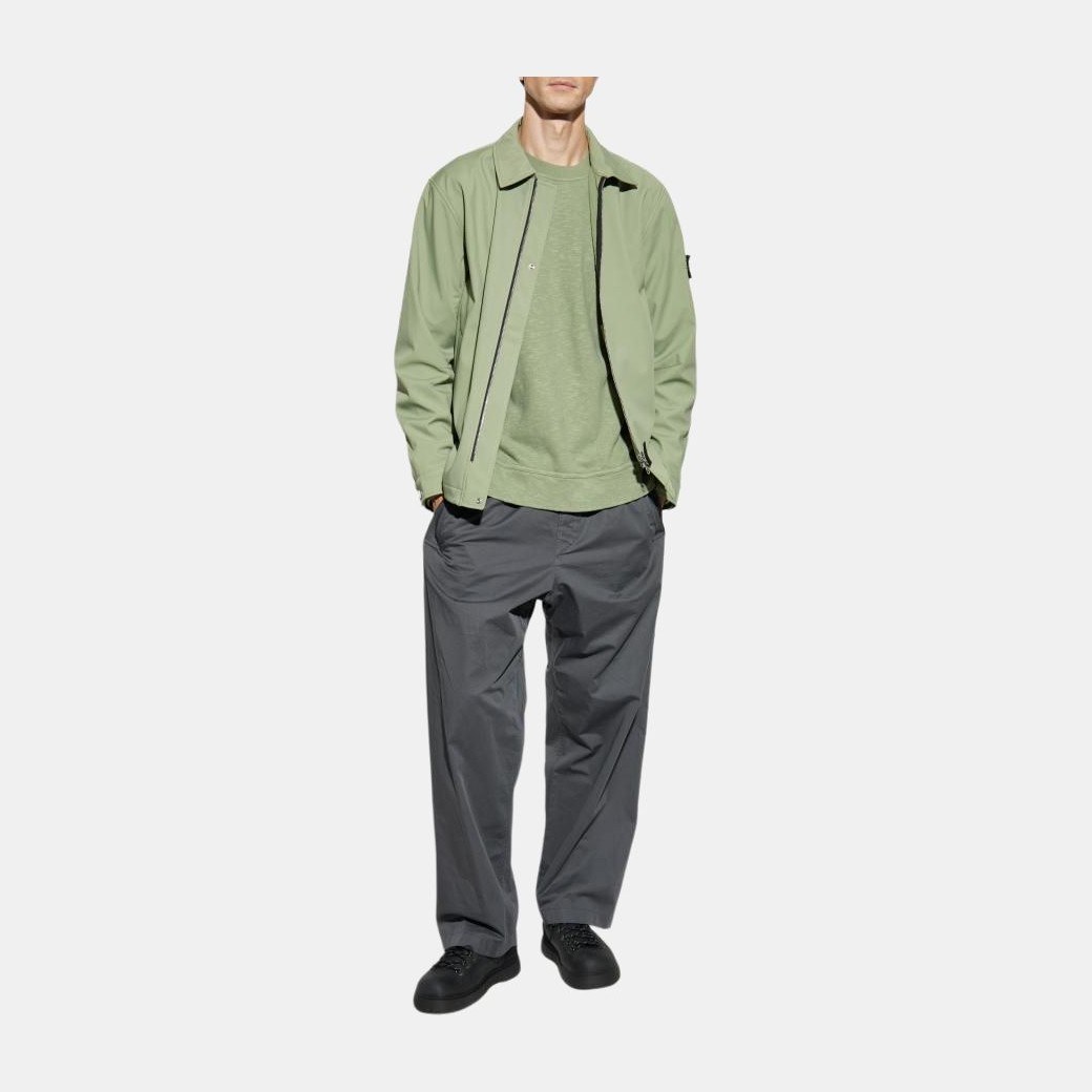 Stone Island Logo Patch Zip Jacket