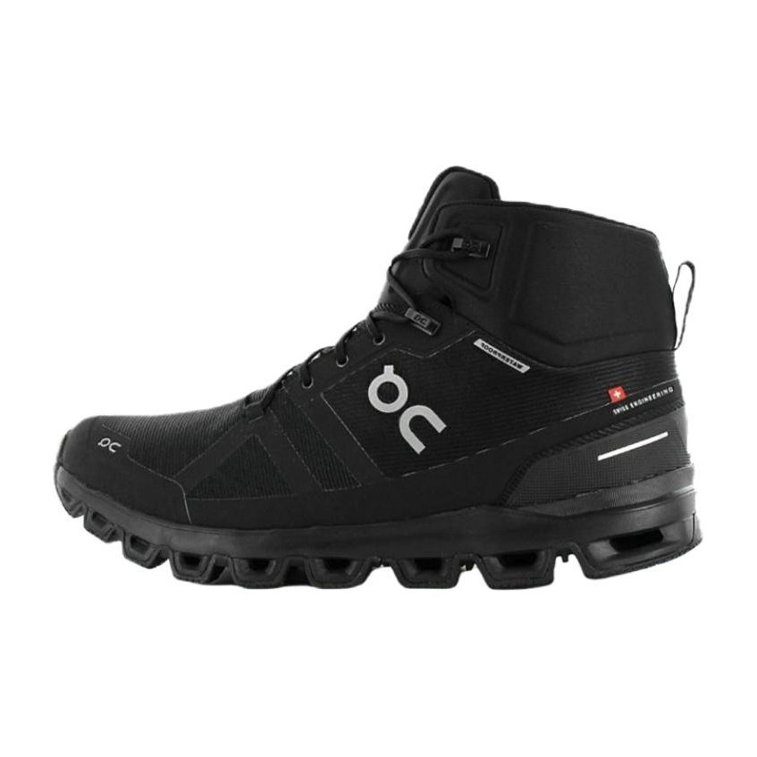 On Cloudrock Waterproof Black