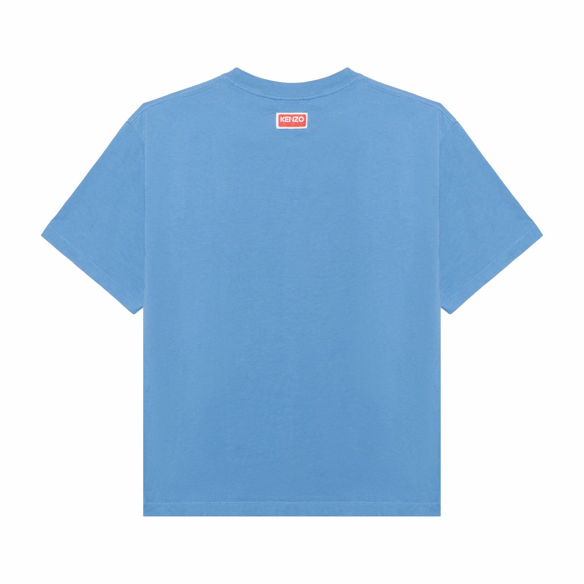 KENZO Elephant Print T-Shirt Blue
